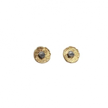 Silver Gold plated studs
